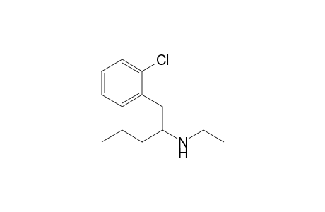 1-(2-Chlorophenyl)-N-ethyl-2-pentanamine