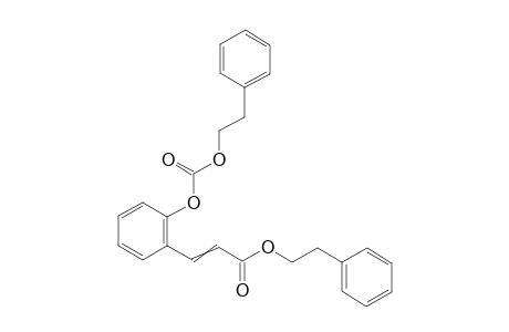 3-(2-Phenethyloxycarbonyloxy-phenyl)-acrylic acid phenethyl ester