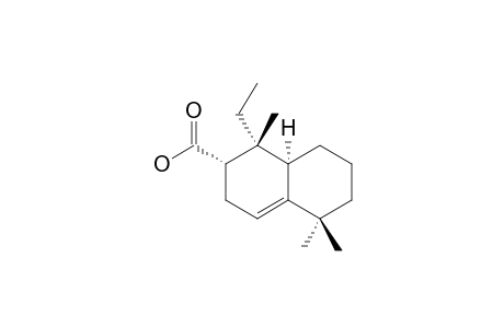 5(6)-TETRANORFRIEDOLABDEN-12-OIC-ACID