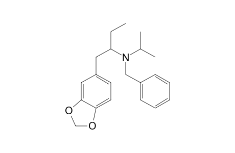 N-Benzyl-N-iso-propyl-1-(3,4-methylenedioxyphenyl)butan-2-amine