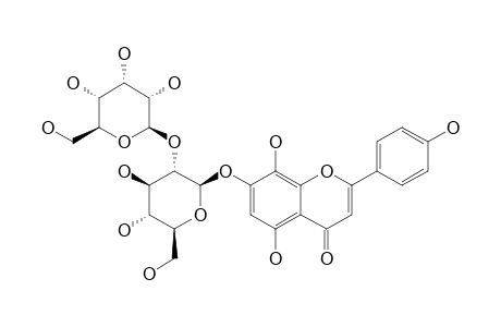 ISOSCUTELLAREIN-7-O-ALLOPYRANOSYL-(1->2)-GLUCOPYRANOSIDE
