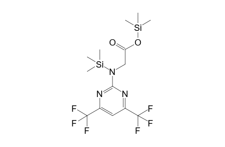 Trimethylsilyl 2-[[4,6-bis(trifluoromethyl)pyrimidin-2-yl]-trimethylsilyl-amino]acetate