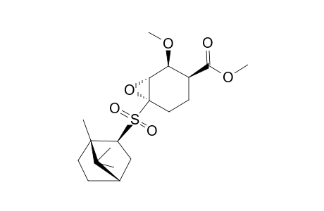 (1R,2R,3S,4S)-1-[(1S-EXO)-2-BORNYLSULFONYL]-3-METHOXY-4-METHOXYCARBONYLCYCLOHEXENE-OXIDE