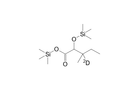 3d-2-hydroxy-3-methylvalerate 2-TMS