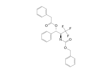 2-phenylacetic acid [(1S,2S)-2-(benzyloxycarbonylamino)-3,3,3-trifluoro-1-phenyl-propyl] ester