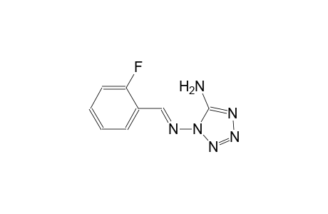 N~1~-[(E)-(2-fluorophenyl)methylidene]-1H-tetraazole-1,5-diamine