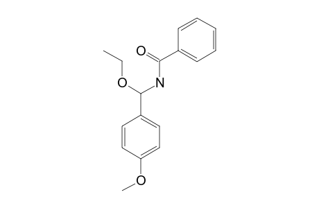 N-[ethoxy-(4-methoxyphenyl)methyl]benzamide
