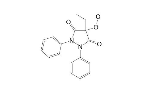 4-ETHYL-4-HYDROPEROXY-1,2-DIPHENYLPYRAZOLIDINE-3,5-DIONE