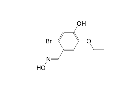 2-bromo-5-ethoxy-4-hydroxybenzaldehyde oxime
