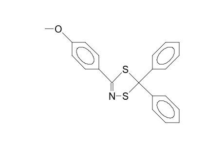 3-(4-Methoxy-phenyl)-5,5-diphenyl-5H-1,4,2-diathiazole