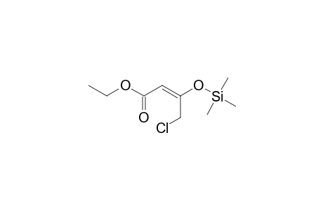 ETHYL-4-CHLORO-3-(TRIMETHYLSILYLOXY)-BUT-2-ENOATE