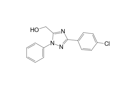 3-(p-chlorophenyl)-1-phenyl-1H-1,2,4-triazole-5-methanol