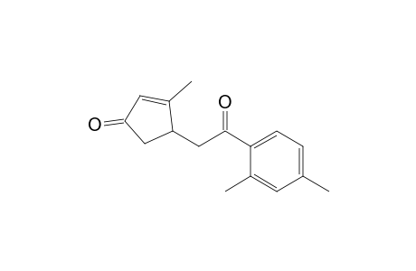 (RS)-3-Methyl-4-[2-(2,4-dimethylphenyl)-2-oxoethyl]cyclopent-2-en-1-one