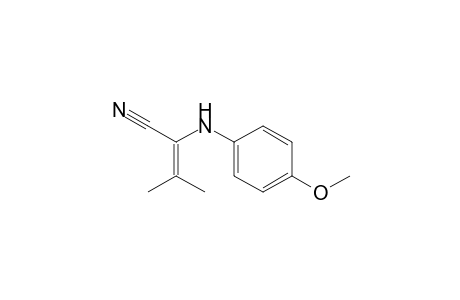 2-(4-Methoxyphenylamino)-3-methylbut-2-enenitrile
