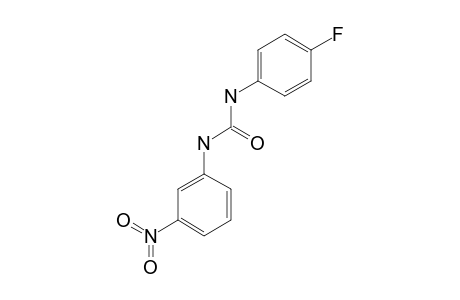 N-(4-FLUOROPHENYL)-N'-(3-NITROPHENYL)-UREA