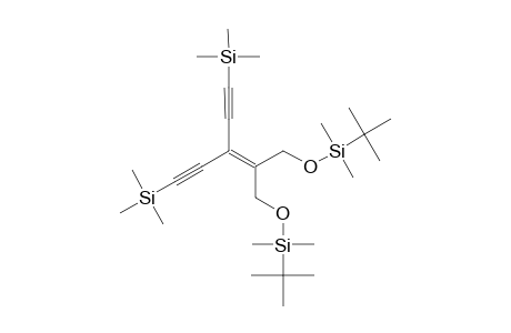 5-[(t-Butyl)dimethylsilyloxy]-4-[(t-butyl)dimethylsilyloxymethyl]-1-(trimethylsilyl0-3-[(trimethylsilyl)ethynyl]pent-3-en-1-yne