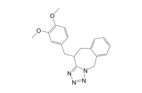 10,11-DIHYDRO-11-(3',4'-DIMETHOXYBENZYL)-5H-TETRAZOLO-[5,1-B]-[2]-BENZAZEPINE