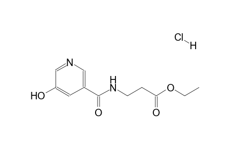 ethyl 3-(5-hydroxynicotinamido)propanoate hydrochloride