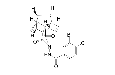 (1r,5s,6R,9S,10s,11r,12S,15R)-3-[(3-Bromo-4-chlorobenzoyl)amino]-3-azahexacyclo[7.6.0.0(1,5).0(5,12).0(6,10).0(11,15)]pentadeca-7,13-diene-2,4-dione