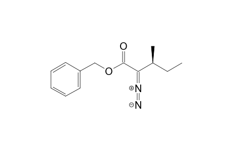 (3S)-2-diazo-3-methylpentanoic acid benzyl ester