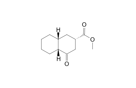 (2S,4aR,8aR)-4-ketodecalin-2-carboxylic acid methyl ester