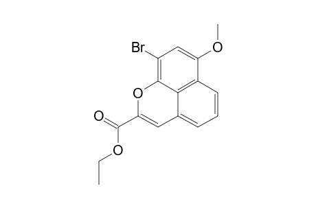 9-BrOMO-2-CARBETHOXY-7-METHOXYNAPHTHO-[1,8-BC]-PYRAN