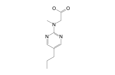 N-METHYL-N-(5-PROPYL-2-PYRIMIDINYL)GLYCINE