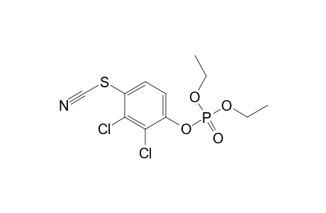 O,O-diethyl-O-(2,3-dichloro-4-thiocyanato phenyl) phosphate