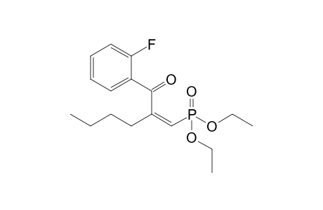 Diethyl 2-(2-Fluorobenzoyl)hexenylphosphonate