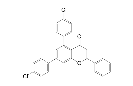 5,7-Bis(4-chlorophenyl)-2-phenyl-4H-chromen-4-one