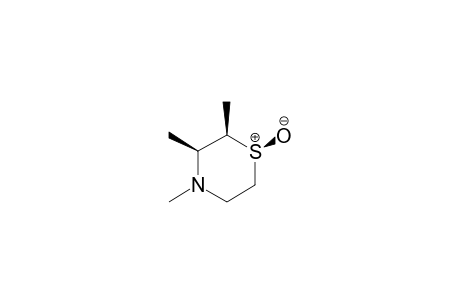 CIS-N-2,3-TRIMETHYL-1,4-THIAZANE-S-OXIDE