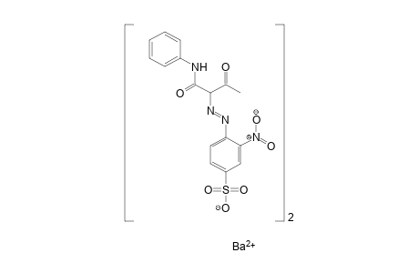 4-Amino-3-nitrobenzenesulfonic acid -> acetoacetic arylide-2-methylanilide, ba-salt