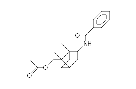 8-Acetoxy-2-endo-benzoylamino-bornane