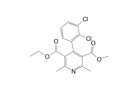 4-(2,3-dichlorophenyl)-2,6-dimethyl-pyridine-3,5-dicarboxylic acid O3-ethyl O5-methyl ester