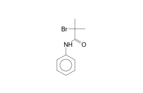 2-Bromanyl-2-methyl-N-phenyl-propanamide