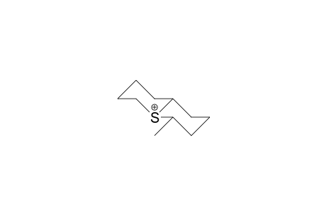 2-Methyl-1-thionia-trans-decalin cation