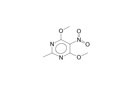 2-methyl-4,6-dimethoxy-5-nitropyrimidine