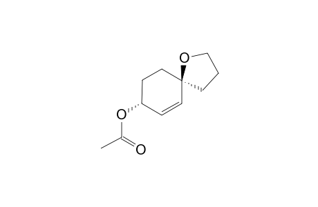 Spiro[4.5](5R*,8R*)-8-Acetoxy-1-oxa-6-decene