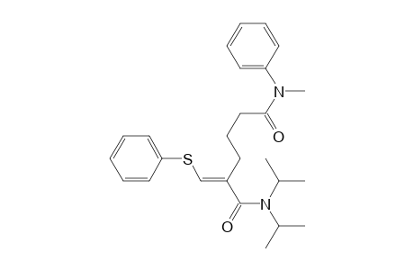 Hexanediamide, N6-methyl-N1,N1-bis(1-methylethyl)-N6-phenyl-2-[(phenylthio)methylene]-, (E)-