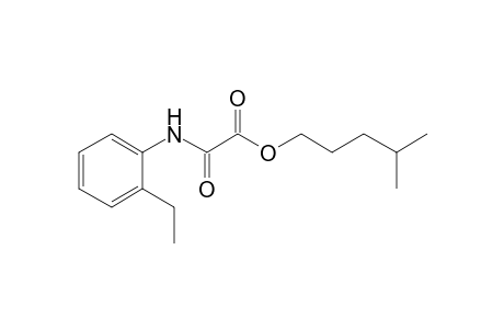 Oxalic acid, monoamide, N-(2-ethylphenyl)-, isohexyl ester