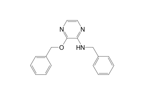Pyrazinamine, 3-(phenylmethoxy)-N-(phenylmethyl)-