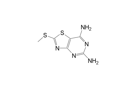 2-(Methylsulfanyl)[1,3]thiazolo[4,5-d]pyrimidine-5,7-diamine