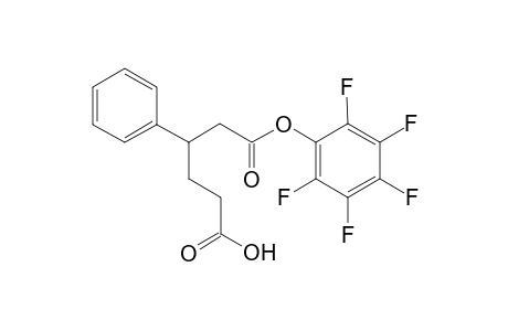 Pentafluorophenyl 3-phenyl-1,6-hexanedioate - (monoester)