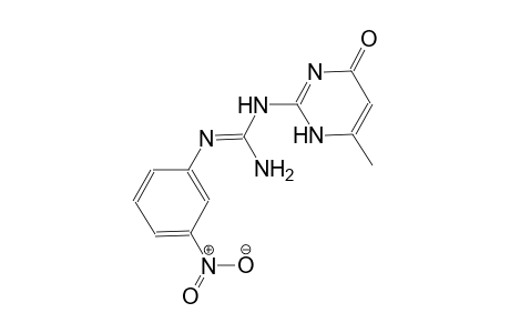 N-(6-methyl-4-oxo-1,4-dihydro-2-pyrimidinyl)-N''-(3-nitrophenyl)guanidine