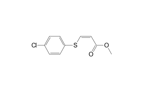 Methyl (Z)-3-(p-Chlorophenylthio)acrylate