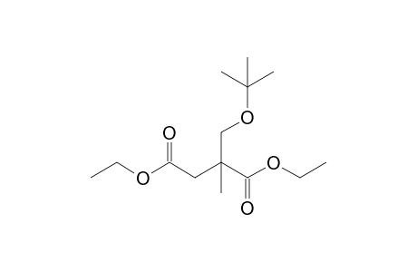 Diethyl 2-[(t-butoxy)methyl]-2-methylbutanedioate