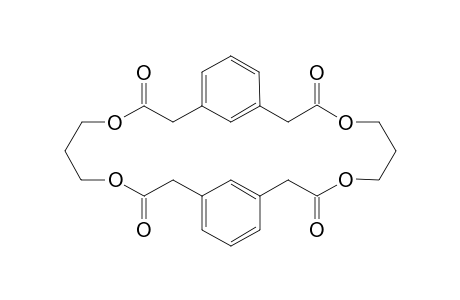 Cyclodimericn-Propylene-1,3-phenylenediacetate