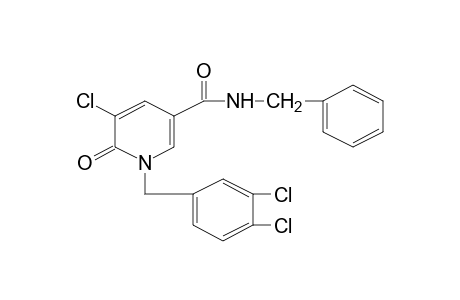 N-BENZYL-5-CHLORO-1-(3,4-DICHLOROBENZYL)-1,6-DIHYDRO-6-OXO-NICOTINAMIDE