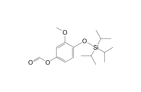3-Methoxy-4-(triisopropylsiloxy)phenyl formate