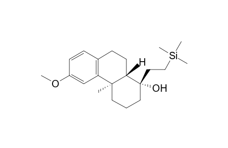 1-Phenanthrenol, 1,2,3,4,4a,9,10,10a-octahydro-6-methoxy-4a-methyl-1-[2-(trimethylsily l)ethyl]-, (1.alpha.,4a.alpha.,10a.beta.)-